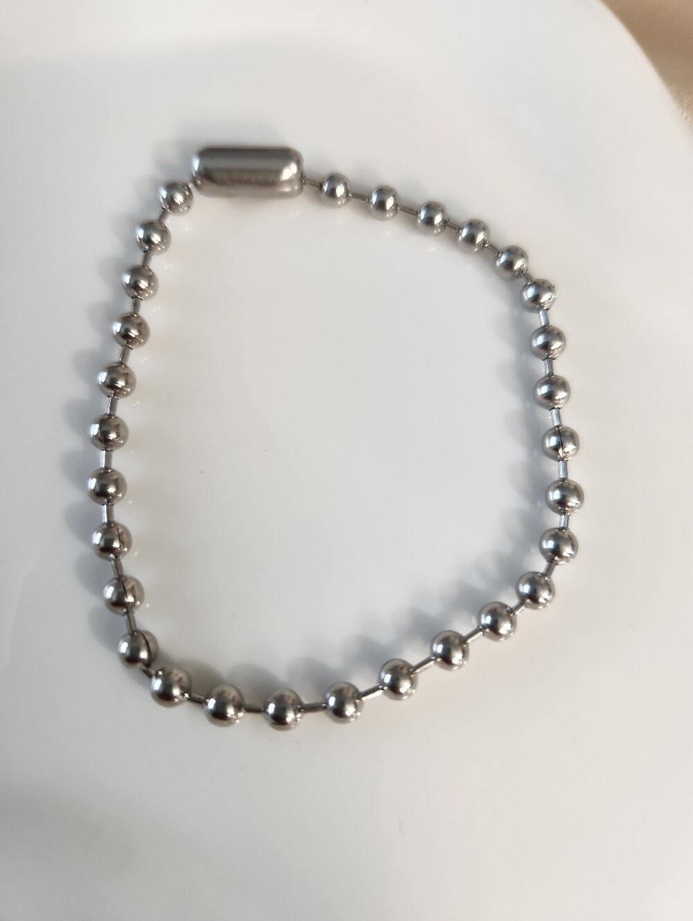 Stainless Steel Ball Chain Bracelet